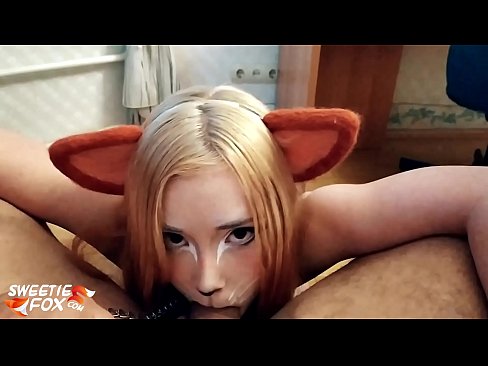 ❤️ Kitsune înghite pula și ejaculează în gură ❤️❌  at ro.pornodil.ru ﹏